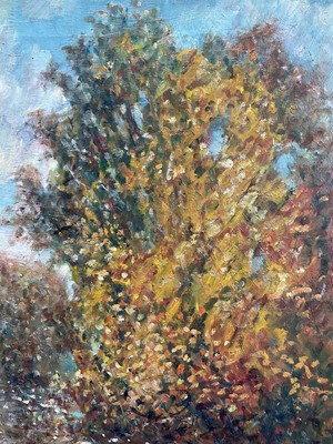 Lot 1263 - *Tom Keating (1917-1984) oil on canvas - The Boating Lake, after Monet, 65cm x 76cm, in gilt frame