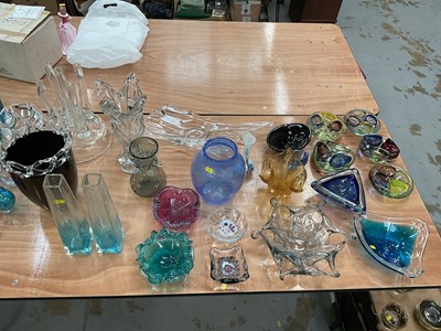 Lot 503 - Group of Murano and other art glass