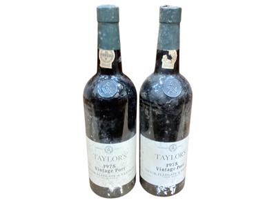 Lot 641 - Taylor's 1975 Vintage Port, two bottles