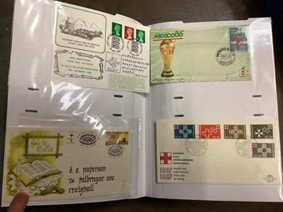 Lot 292 - Three albums of first day covers, 1960s and later (approximatley 300)