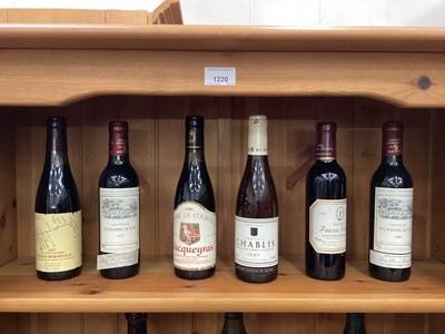 Lot 638 - Collection of wines including Veuve Clicquot 1983 (1/2 bottle), Chateau Phelan Segur 1995 and various others including half bottles