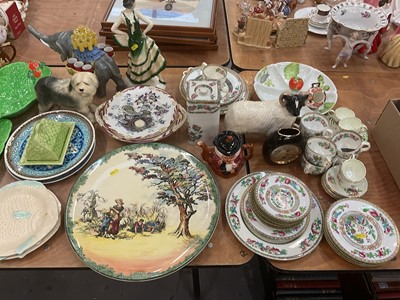 Lot 454 - Lot Carlton ware and other decorated china