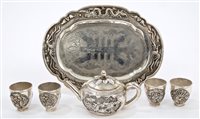 Lot 403 - Late 19th / early 20th century Chinese white...