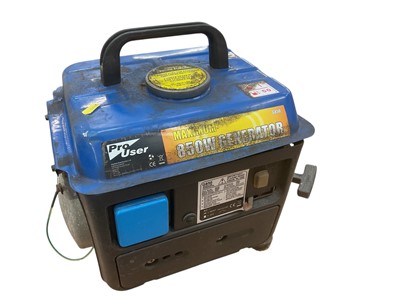 Lot 436 - Pro User 850W petrol generator