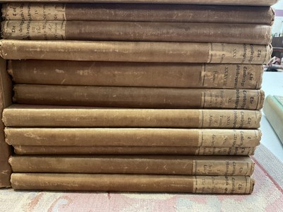 Lot 1706 - The Cambridge Works of William Shakespeare, 1890s, Macmillan, edited by William Aldis Wright