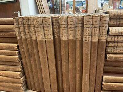 Lot 1706 - The Cambridge Works of William Shakespeare, 1890s, Macmillan, edited by William Aldis Wright