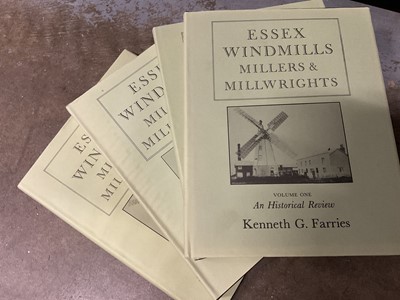 Lot 192 - Kenneth Farries - Essex Windmills, four vols (2 copies of Vol 1)