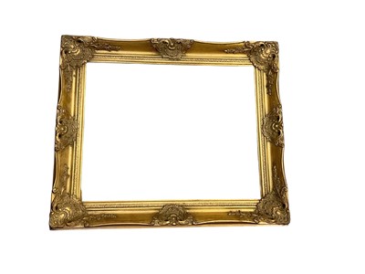 Lot 426 - Decorative gilt picture frame.