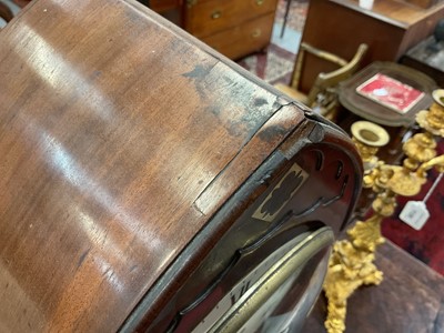 Lot 608 - Regency bracket clock in Gothic case