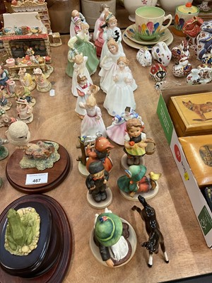 Lot 468 - Group of Goebel, Royal Doulton and other figures (18).