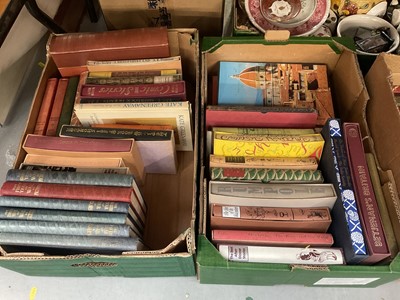 Lot 490 - Four boxes of mixed books to include Folio Society