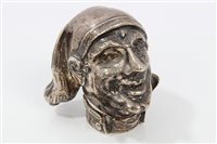 Lot 471 - Unusual 19th century Continental cast Silverer...