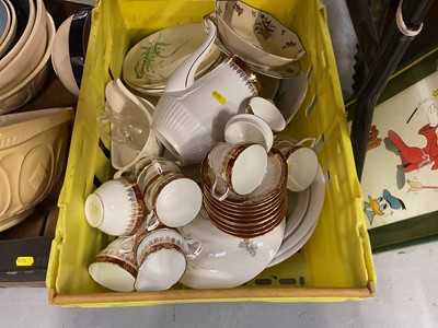 Lot 511 - Four boxes of assorted china and glassware (4 boxes).