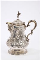 Lot 482 - Fine quality Victorian Silverer jug of...