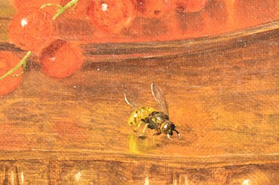 Lot 1332 - Eloise Harriet Stannard (1829-1915) oil on canvas - Still Life Melon and Grapes, signed and dated 1891, 30.5cm x 35.5cm, in gilt frame