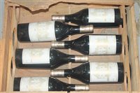 Lot 573 - Wine - six bottles, Chateau Haut Brion Cru...