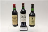 Lot 577 - Wine - thirteen bottles, including: Chateau La...