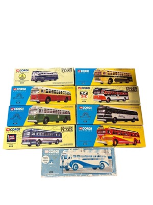 Lot 1846 - Corgi Classics diecast American Livery vintage buses, boxed (41)