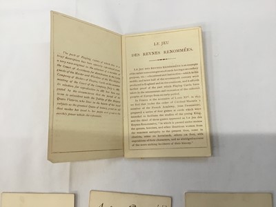 Lot 1076 - Complete deck of playing cards - reproduction of 'Le Jeu des Reines Ronormee'