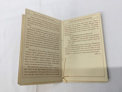 Lot 1076 - Complete deck of playing cards - reproduction of 'Le Jeu des Reines Ronormee'