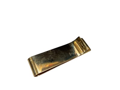 Lot 89 - 9ct gold money clip