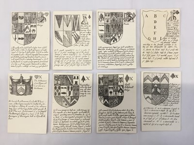 Lot 1075 - Worshipful Company 1888 'Special' deck of Heraldic playing do the year 1684