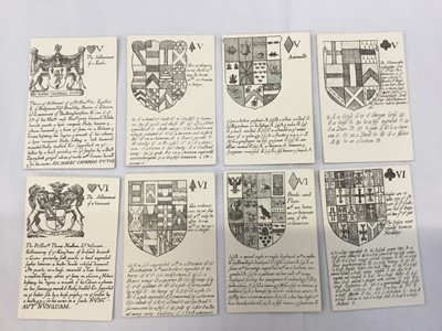 Lot 1075 - Worshipful Company 1888 'Special' deck of Heraldic playing do the year 1684