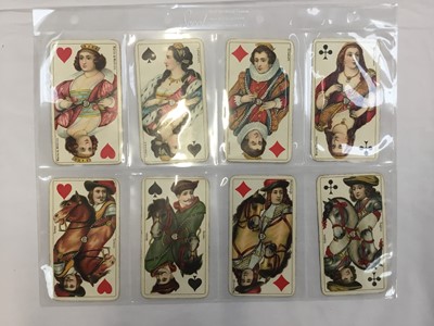 Lot 1082 - Complete deck of Dondorf of Frankfurt Tarock cards, late 19th century