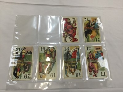 Lot 1082 - Complete deck of Dondorf of Frankfurt Tarock cards, late 19th century