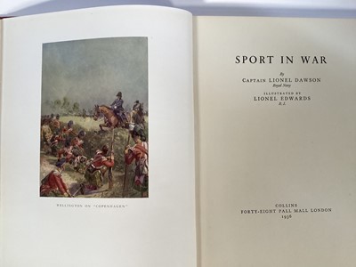 Lot 1141 - Group of sporting books to include Snaffles Red Letter Days, A Half Century of Memories and More Bandobast, Lionel Edwards illustrated volumes, Munnings and others (14)