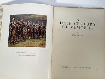 Lot 1141 - Group of sporting books to include Snaffles Red Letter Days, A Half Century of Memories and More Bandobast, Lionel Edwards illustrated volumes, Munnings and others (14)