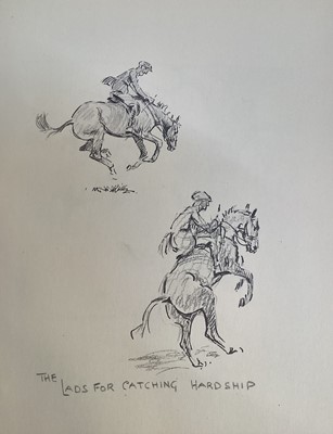 Lot 1141 - Group of sporting books to include Snaffles Red Letter Days, A Half Century of Memories and More Bandobast, Lionel Edwards illustrated volumes, Munnings and others (14)