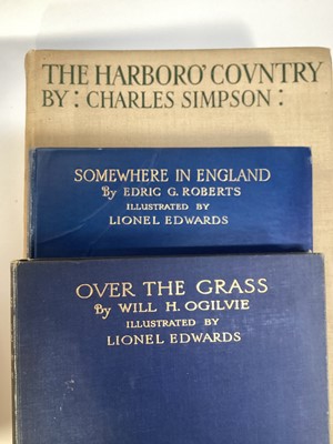 Lot 1141 - Group of sporting books to include Snaffles Red Letter Days, A Half Century of Memories and More Bandobast, Lionel Edwards illustrated volumes, Munnings and others (14)