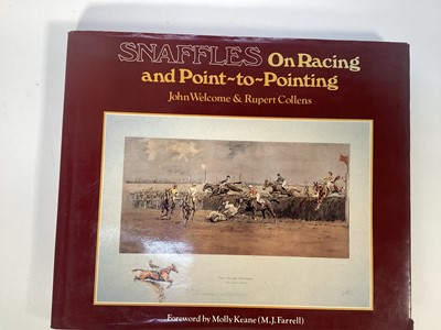 Lot 1141 - Group of sporting books to include Snaffles Red Letter Days, A Half Century of Memories and More Bandobast, Lionel Edwards illustrated volumes, Munnings and others (14)
