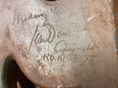 Lot 1146 - Ian Douglas wall mask of a lady