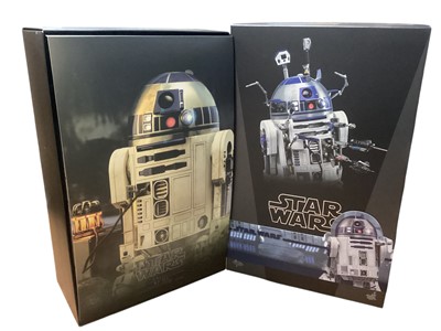 Lot 184 - Star Wars Hot Toys 1/6th Scale action figure 'Star Wars' R2 - D2, deluxe version, boxed MMS511