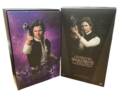 Lot 187 - Star Wars Hot Toys 1/6th Scale action figure 'Star Wars' Han Solo, boxed MMS261.