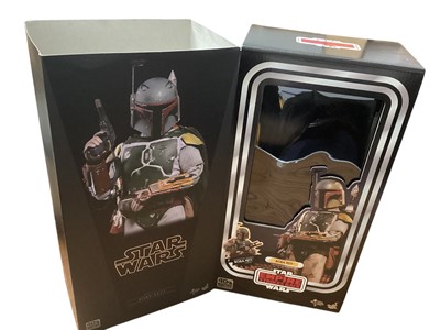 Lot 192 - Star Wars Hot Toys 1/6th Scale action figure 'Star Wars The Empire Strikes Back' Boba Fett, boxed MMS574.