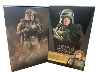 Lot 204 - Star Wars Hot Toys 1/6th Scale action figure 'Solo' Han Solo (Mudtrooper), boxed, MMS493.