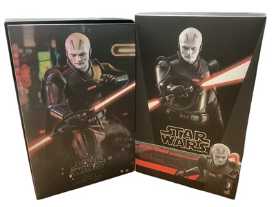 Lot 212 - Star Wars Hot Toys 1/6th Scale action figure 'Kenobi' Grand Inquisitor, boxed, TMS082 and Reva (Third Sister) TMS083.