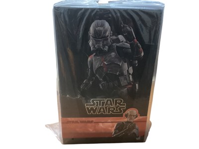 Lot 213 - Star Wars Hot Toys 1/6th Scale action figure 'Bad Batch Wrecker, boxed, TMS099 and ECHO, boxed TMS042