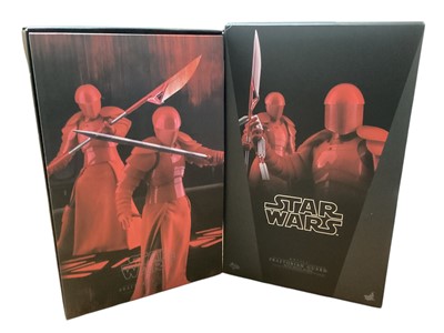 Lot 215 - Star Wars Hot Toys 1/6th Scale action figure 'The Last Of The Jedi' Praetorian Guard, boxed, MMS453.