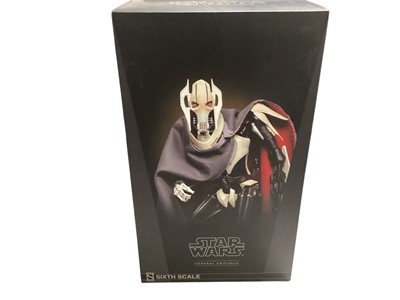 Lot 250 - Star Wars Sideshow 1/6th Scale action figure General Grievous, boxed, MMS615.