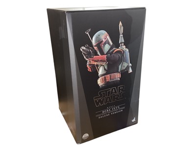 Lot 162 - Star Wars Hot Toys 1/4 Scale action figure Boba Fett (deluxe version), boxed, QS023