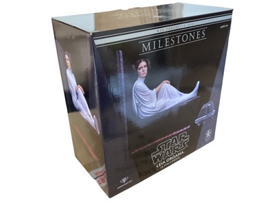 Lot 180 - Star Wars Milestones, Gentle Giant 1/6th Scale action figure, Leia Organa.