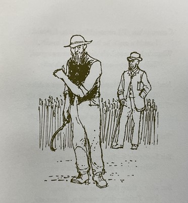 Lot 17 - James Dodds, two woodcut prints and limited edition book 'Essex Ballards' by Charles Edwin Benham and illustrated by Andrew Dodds