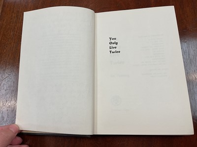 Lot 1041 - Ian Fleming - You Only Live Twice, with dedication