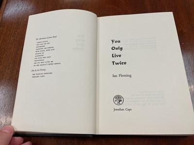 Lot 1041 - Ian Fleming - You Only Live Twice, with dedication