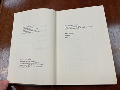 Lot 1041 - Ian Fleming - You Only Live Twice, with dedication