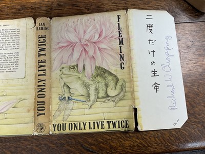 Lot 1041 - Ian Fleming - You Only Live Twice, with dedication